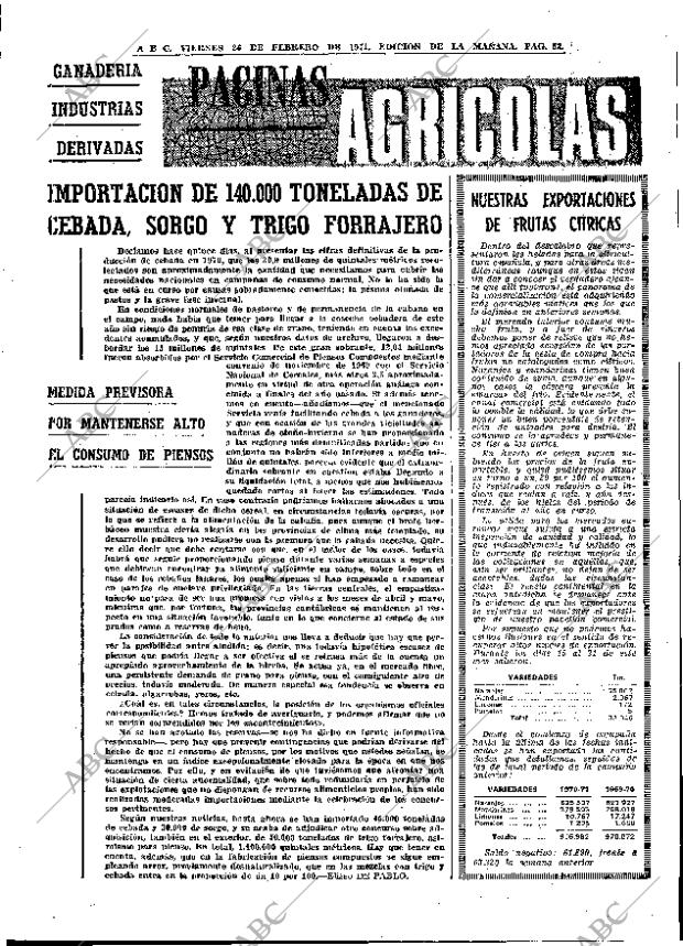 ABC MADRID 26-02-1971 página 53