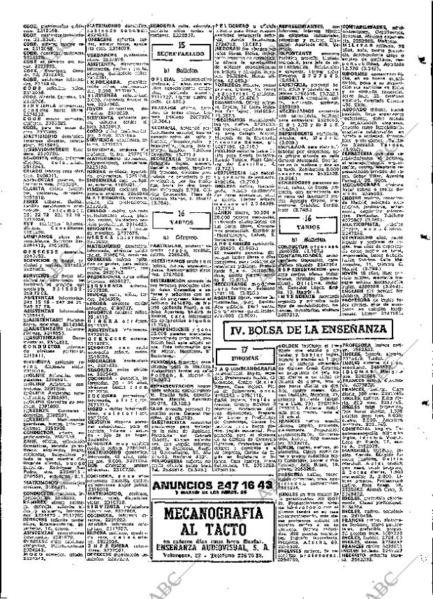 ABC MADRID 26-02-1971 página 87