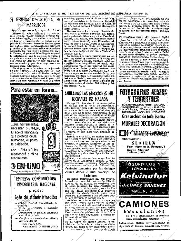 ABC SEVILLA 26-02-1971 página 20