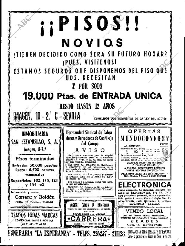 ABC SEVILLA 26-02-1971 página 57