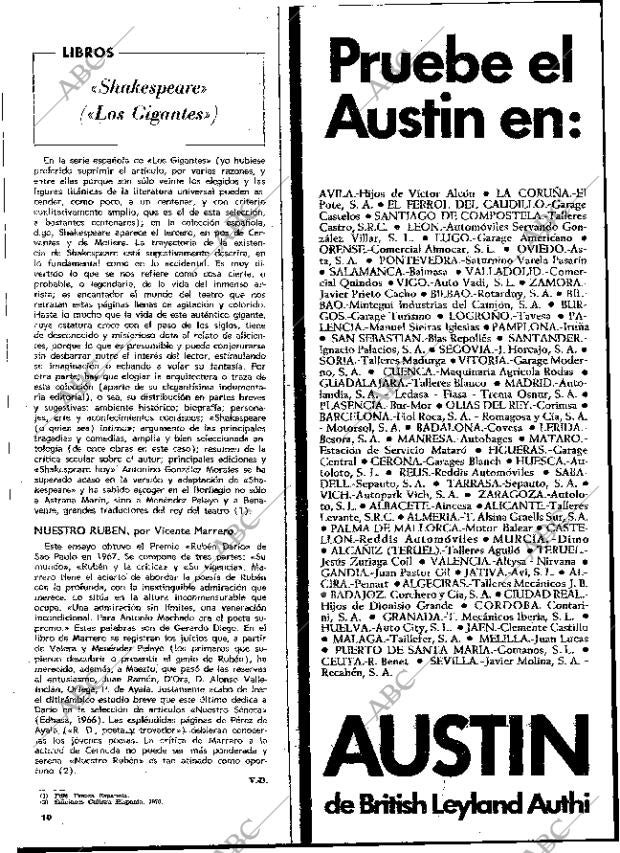 BLANCO Y NEGRO MADRID 27-02-1971 página 10