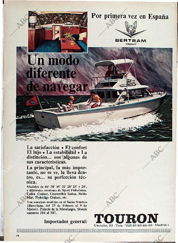 BLANCO Y NEGRO MADRID 27-02-1971 página 74