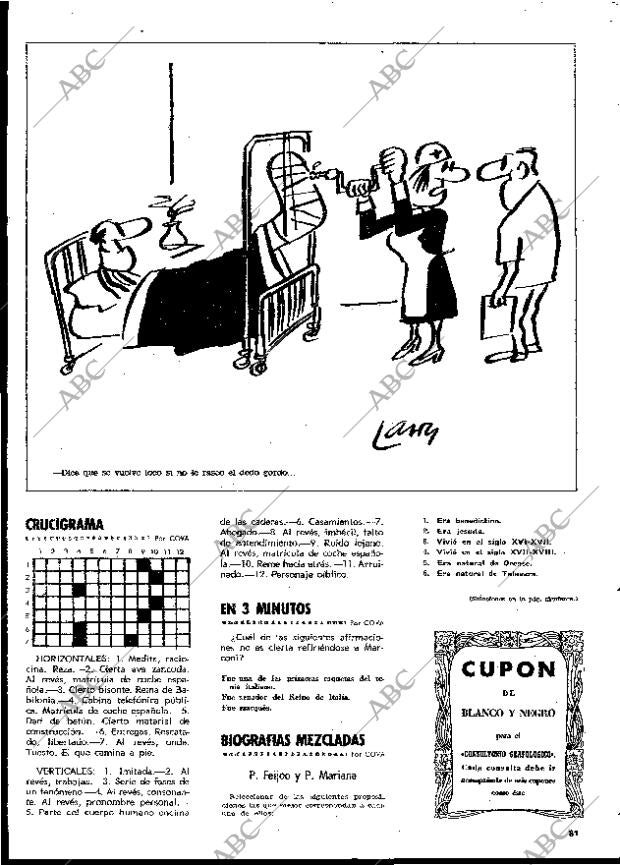 BLANCO Y NEGRO MADRID 27-02-1971 página 81