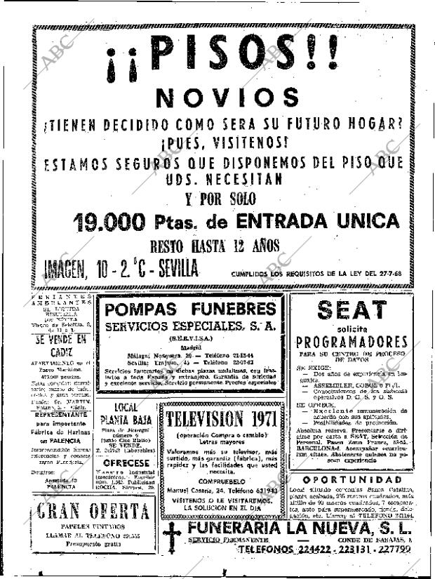 ABC SEVILLA 06-03-1971 página 74