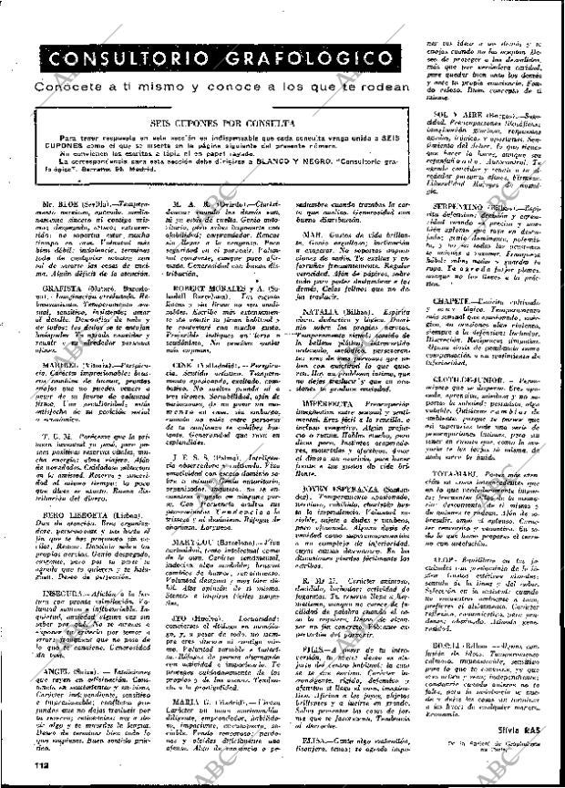 BLANCO Y NEGRO MADRID 06-03-1971 página 112