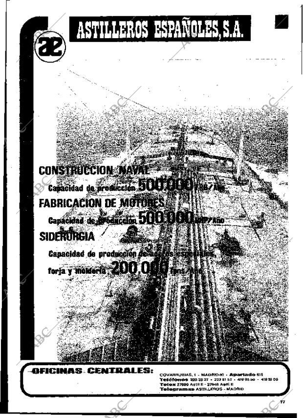 BLANCO Y NEGRO MADRID 06-03-1971 página 77