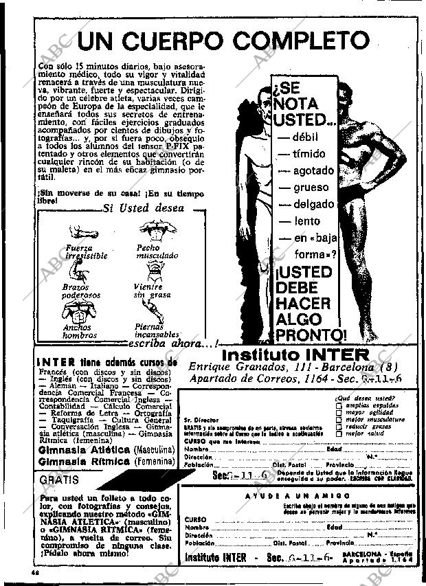 ABC MADRID 07-03-1971 página 166