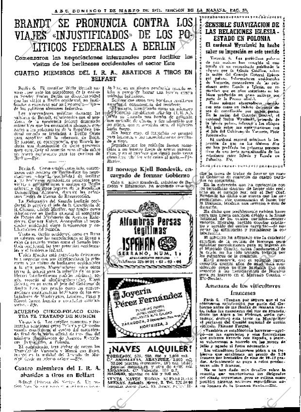 ABC MADRID 07-03-1971 página 23