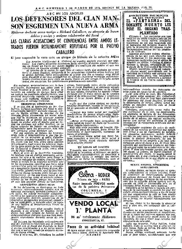 ABC MADRID 07-03-1971 página 29