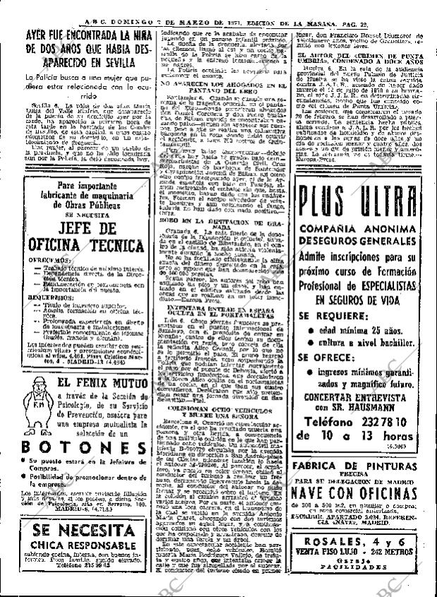 ABC MADRID 07-03-1971 página 32