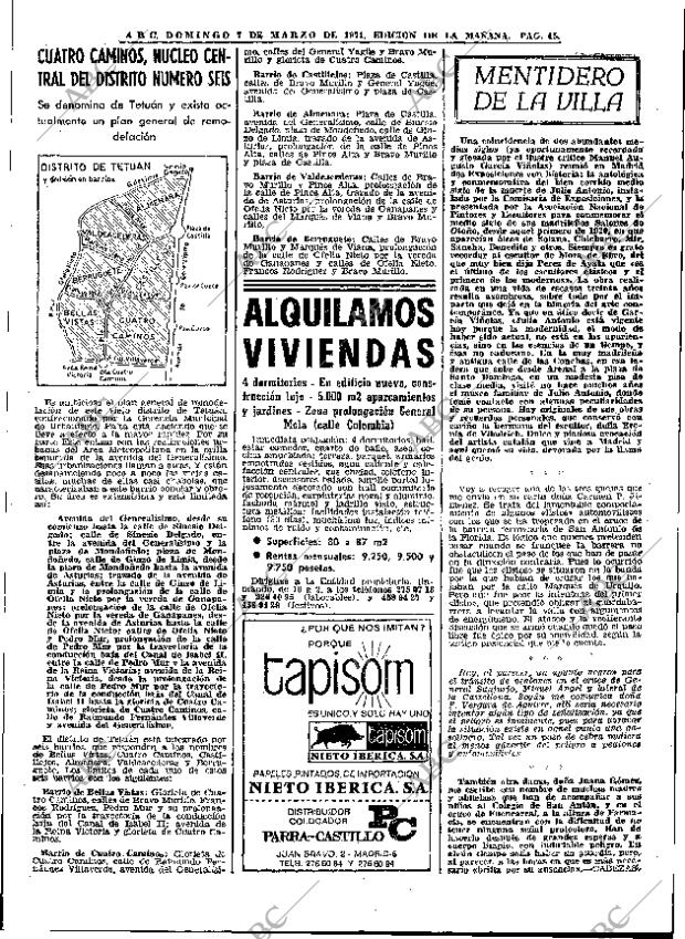 ABC MADRID 07-03-1971 página 45