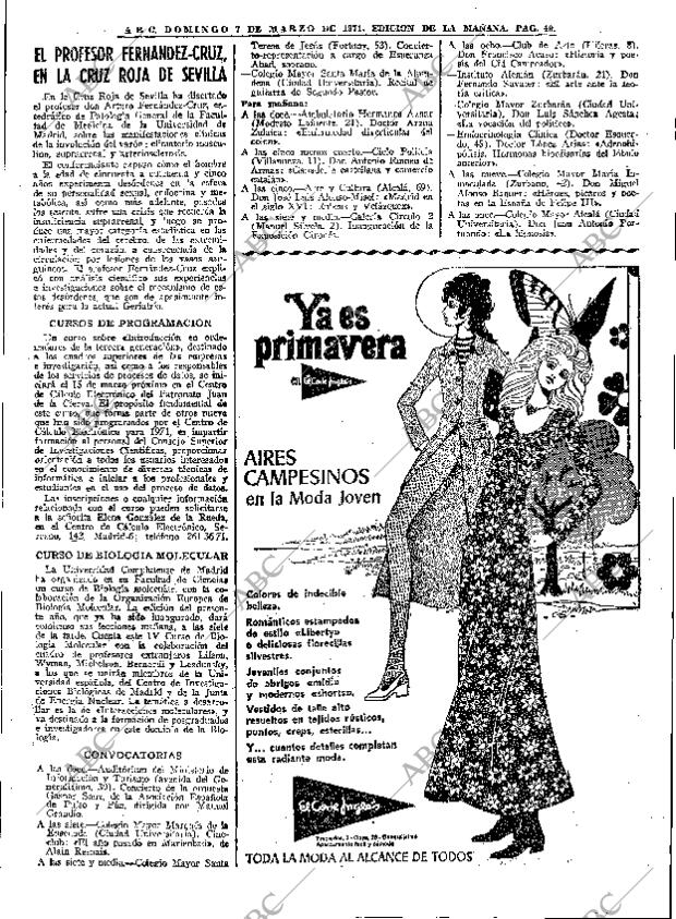 ABC MADRID 07-03-1971 página 49