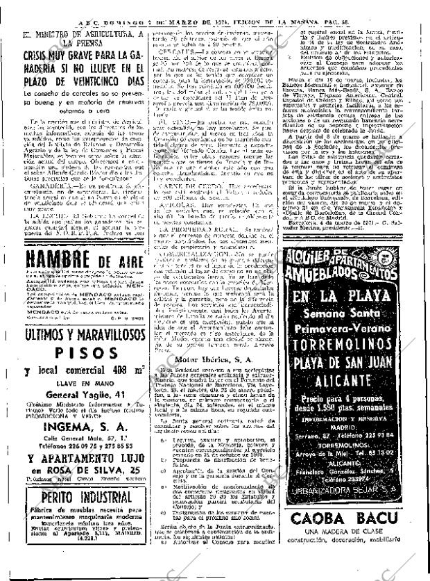 ABC MADRID 07-03-1971 página 58