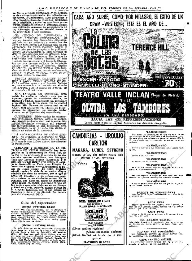 ABC MADRID 07-03-1971 página 77