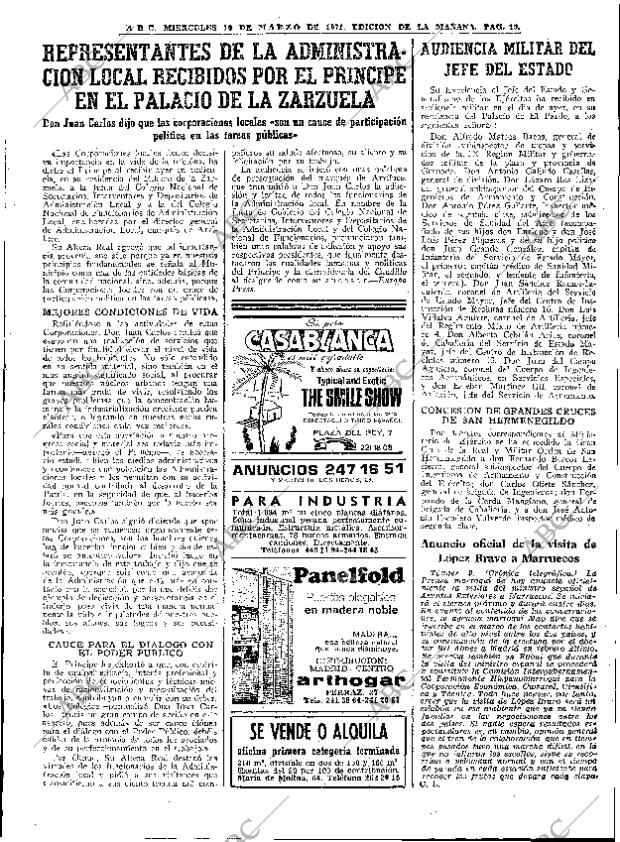 ABC MADRID 10-03-1971 página 19