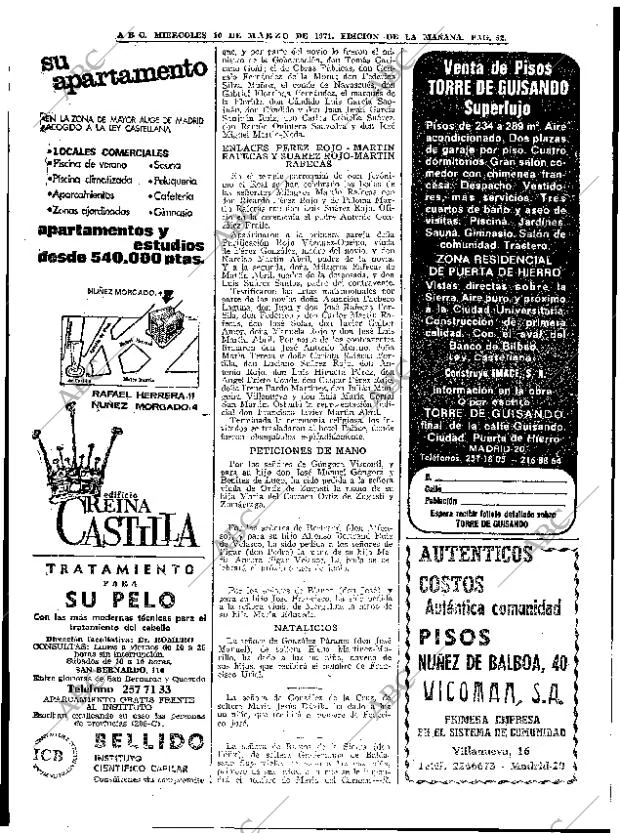 ABC MADRID 10-03-1971 página 52