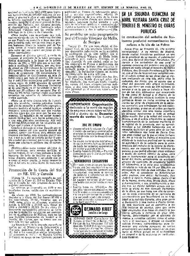 ABC MADRID 14-03-1971 página 22