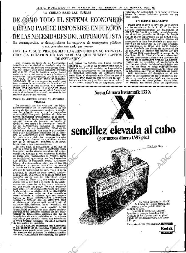 ABC MADRID 14-03-1971 página 49