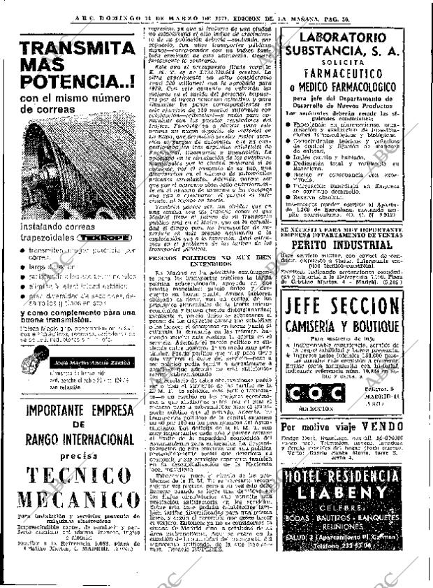 ABC MADRID 14-03-1971 página 50