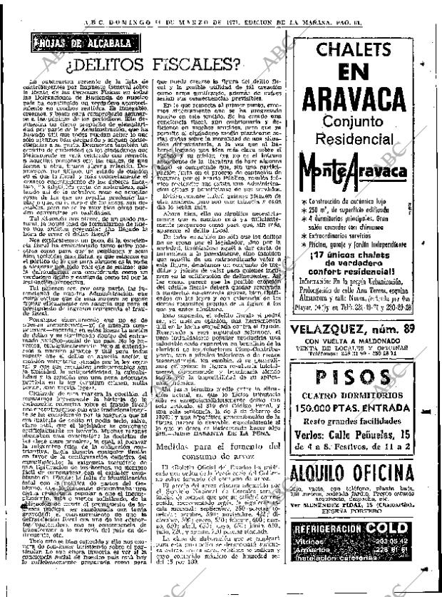 ABC MADRID 14-03-1971 página 61