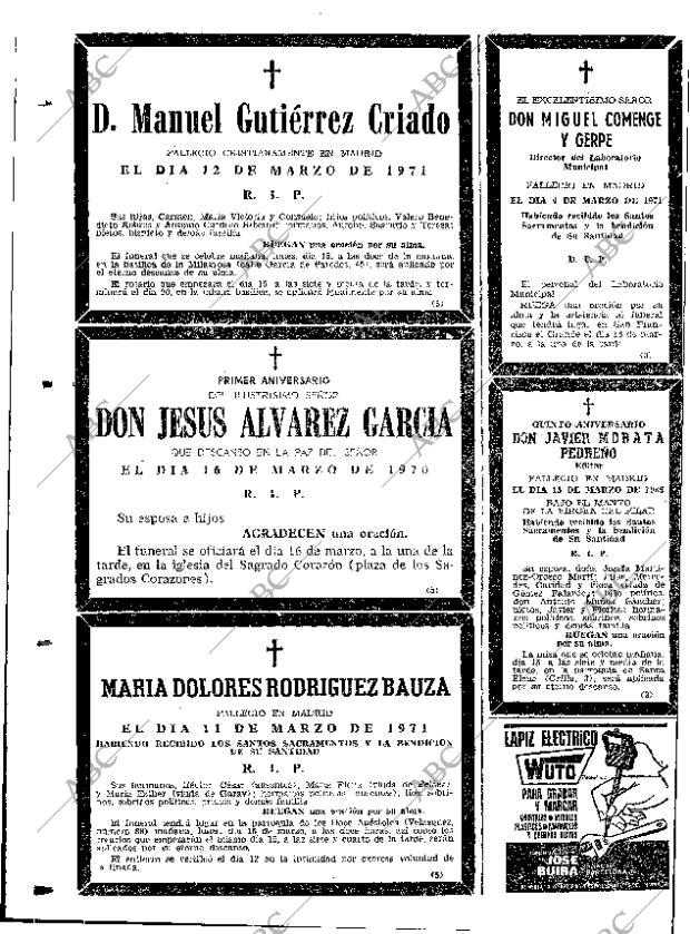 ABC MADRID 14-03-1971 página 98