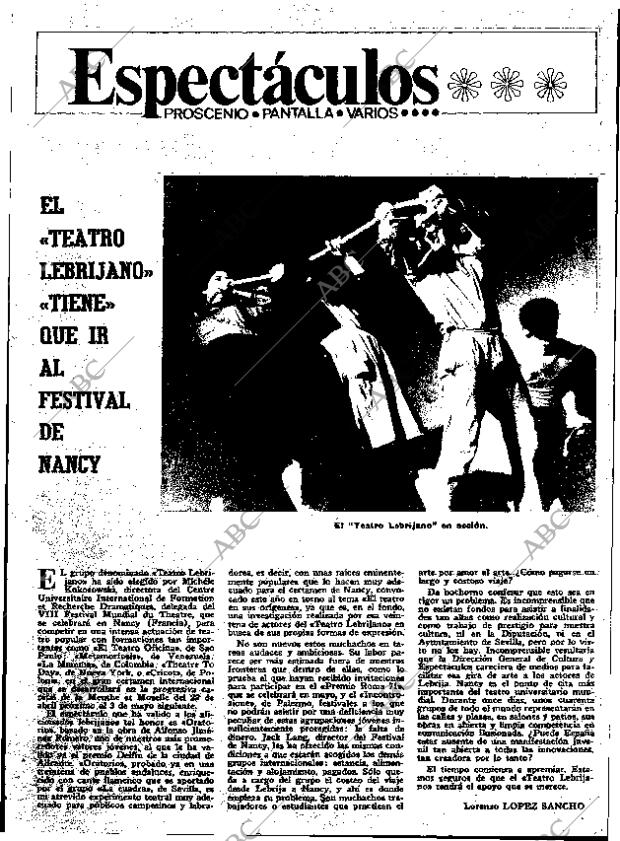 ABC MADRID 17-03-1971 página 113