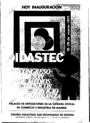 ABC MADRID 17-03-1971 página 122