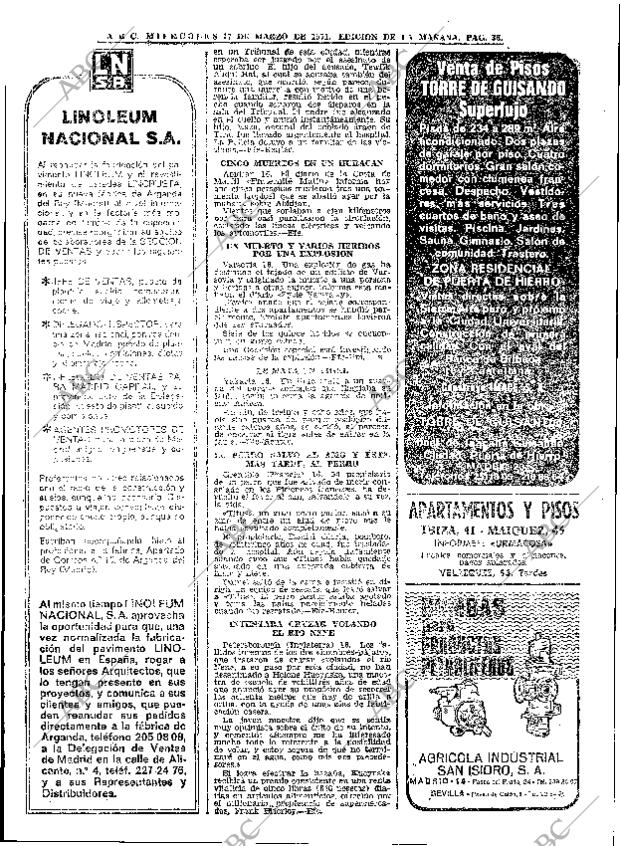 ABC MADRID 17-03-1971 página 36