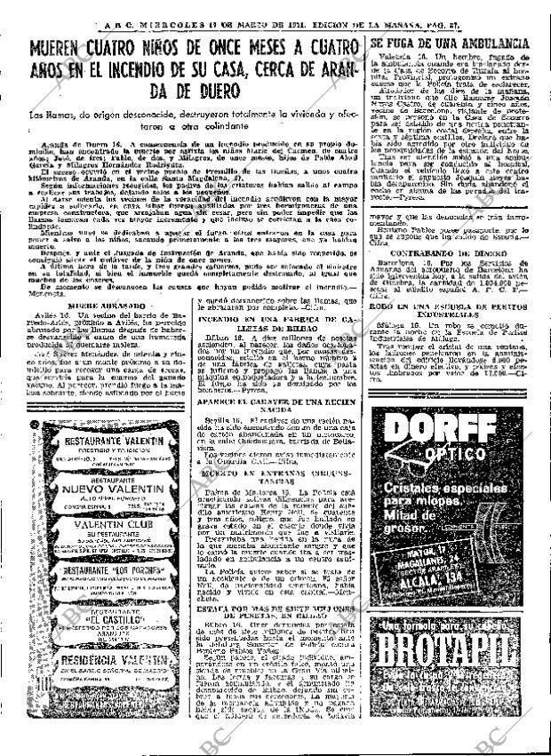 ABC MADRID 17-03-1971 página 37