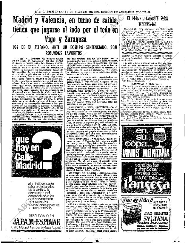 ABC SEVILLA 21-03-1971 página 47