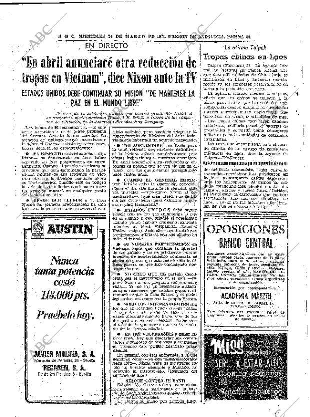 ABC SEVILLA 24-03-1971 página 24