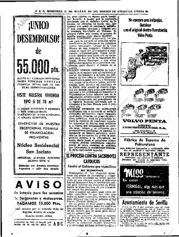 ABC SEVILLA 31-03-1971 página 36