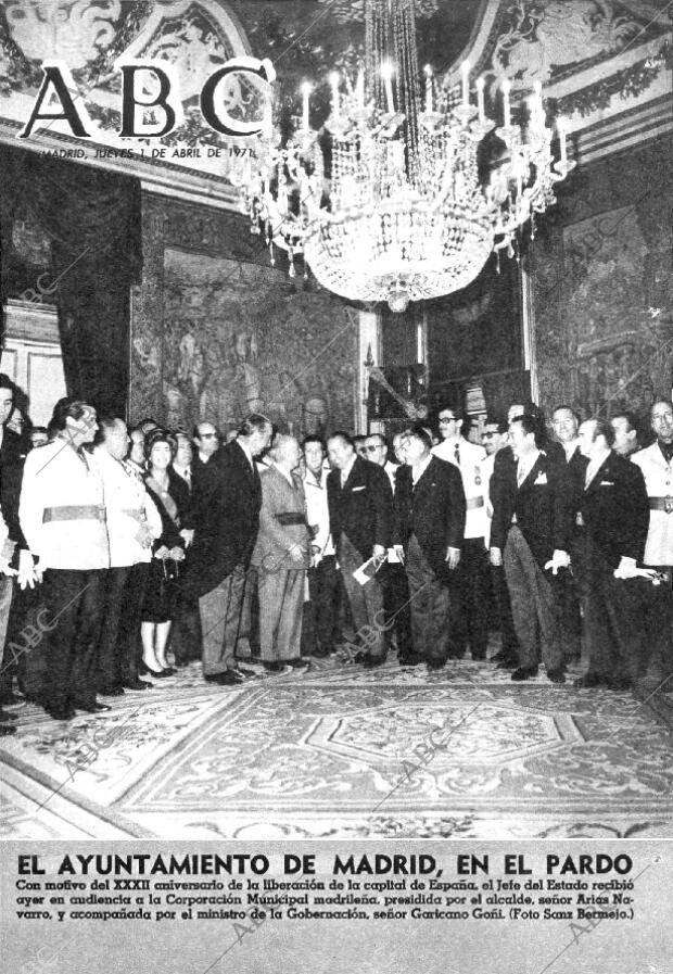 ABC MADRID 01-04-1971 página 1