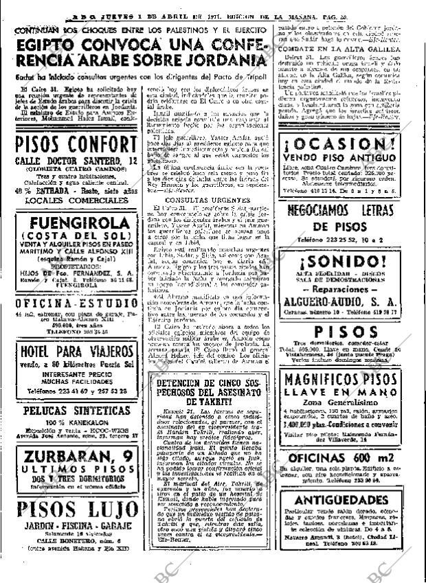 ABC MADRID 01-04-1971 página 20