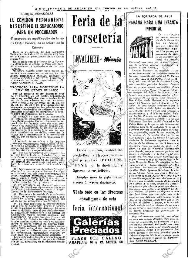 ABC MADRID 01-04-1971 página 26