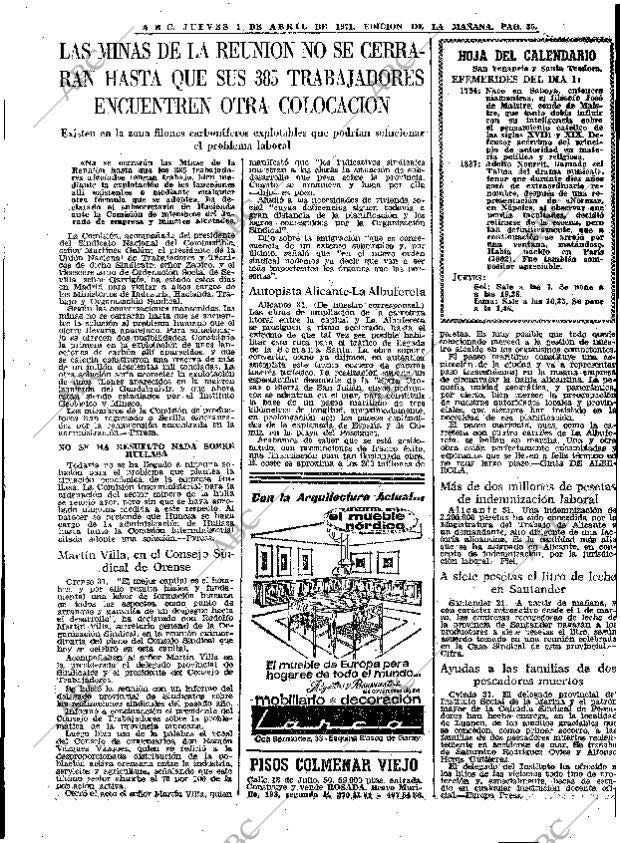 ABC MADRID 01-04-1971 página 35