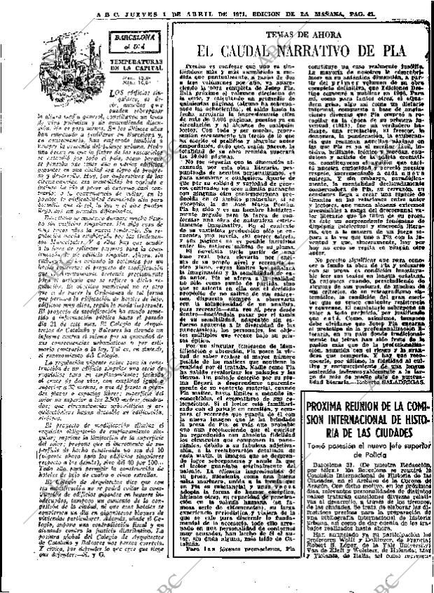 ABC MADRID 01-04-1971 página 41