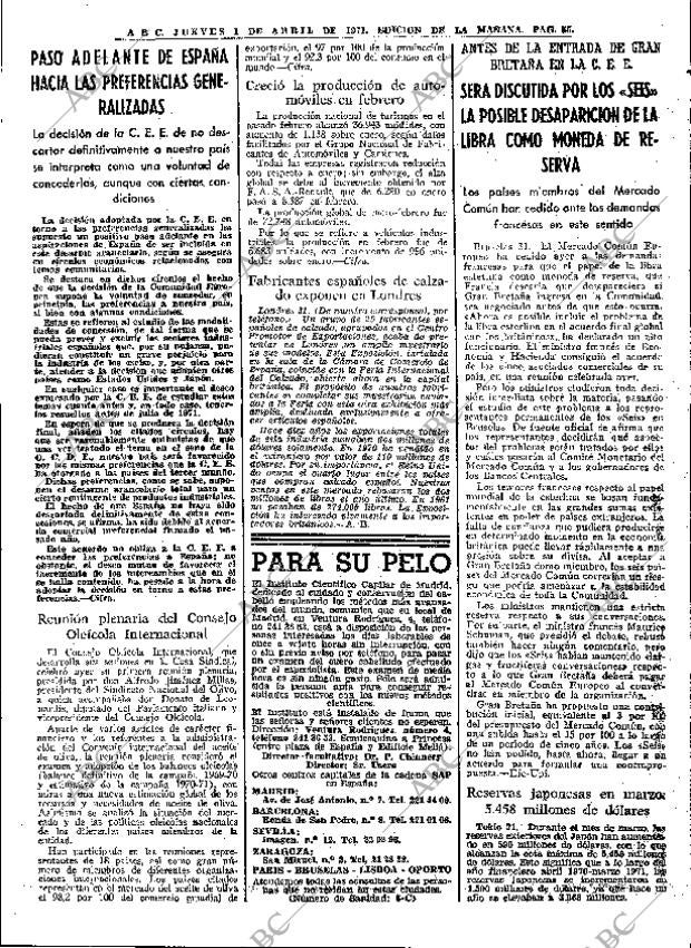 ABC MADRID 01-04-1971 página 55