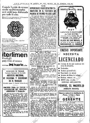ABC MADRID 01-04-1971 página 64