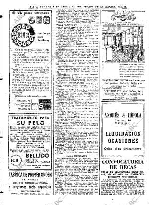 ABC MADRID 01-04-1971 página 74