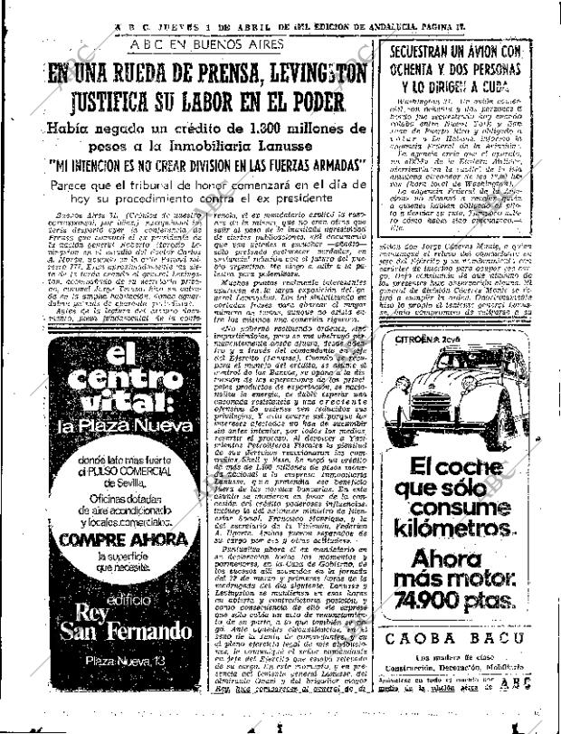 ABC SEVILLA 01-04-1971 página 17