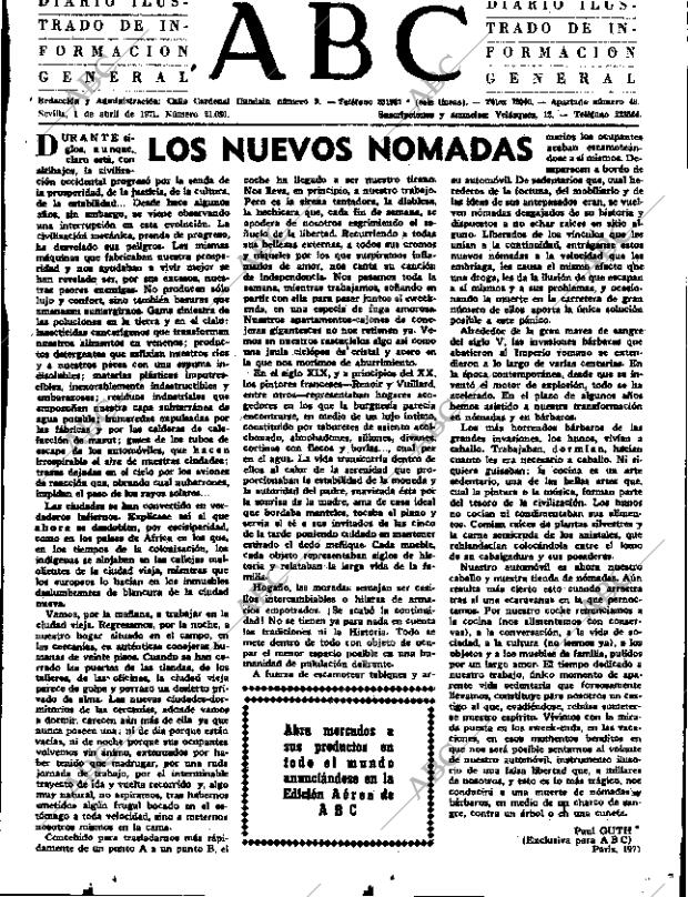 ABC SEVILLA 01-04-1971 página 3