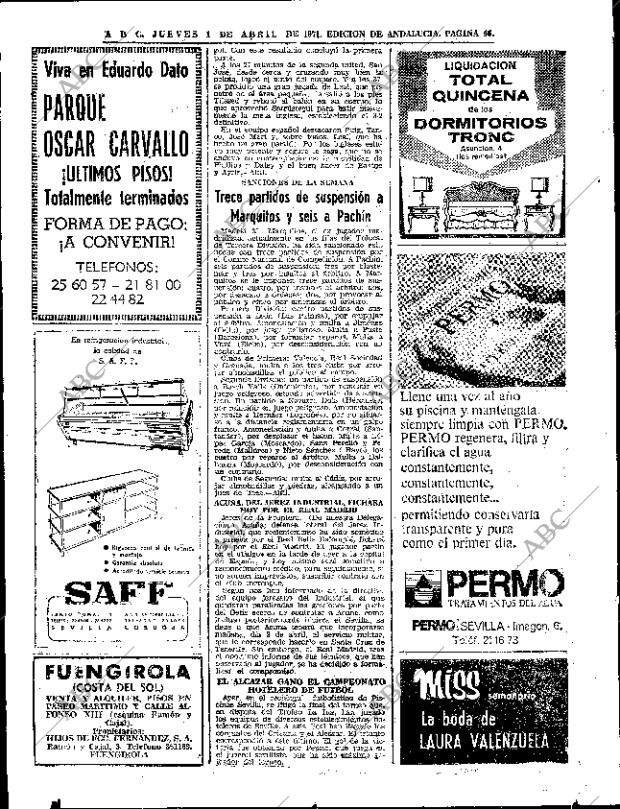 ABC SEVILLA 01-04-1971 página 42