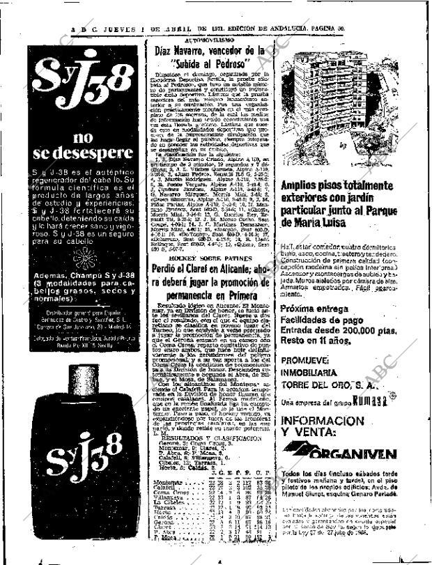 ABC SEVILLA 01-04-1971 página 46