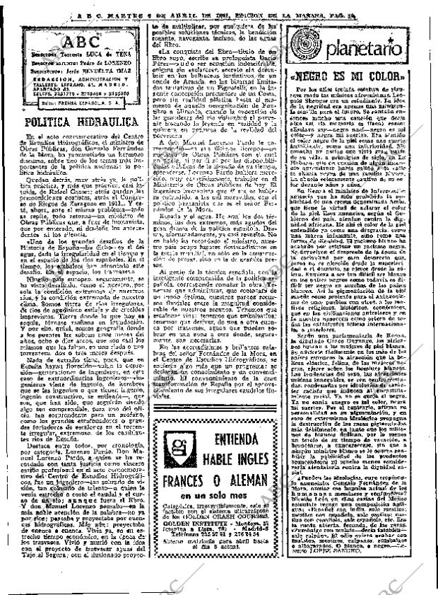 ABC MADRID 06-04-1971 página 14