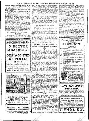 ABC MADRID 06-04-1971 página 16