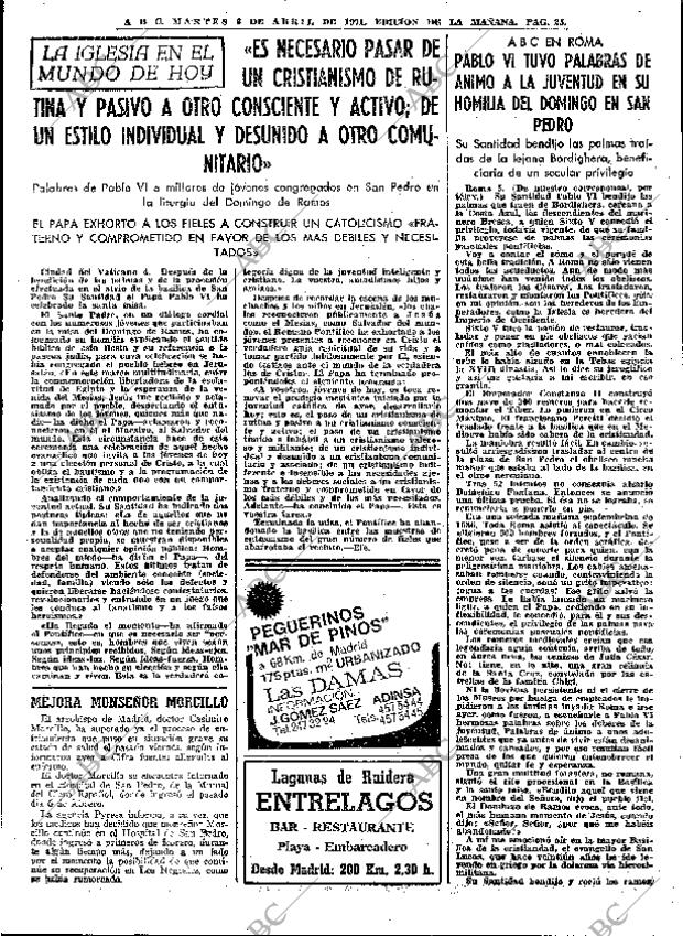 ABC MADRID 06-04-1971 página 25