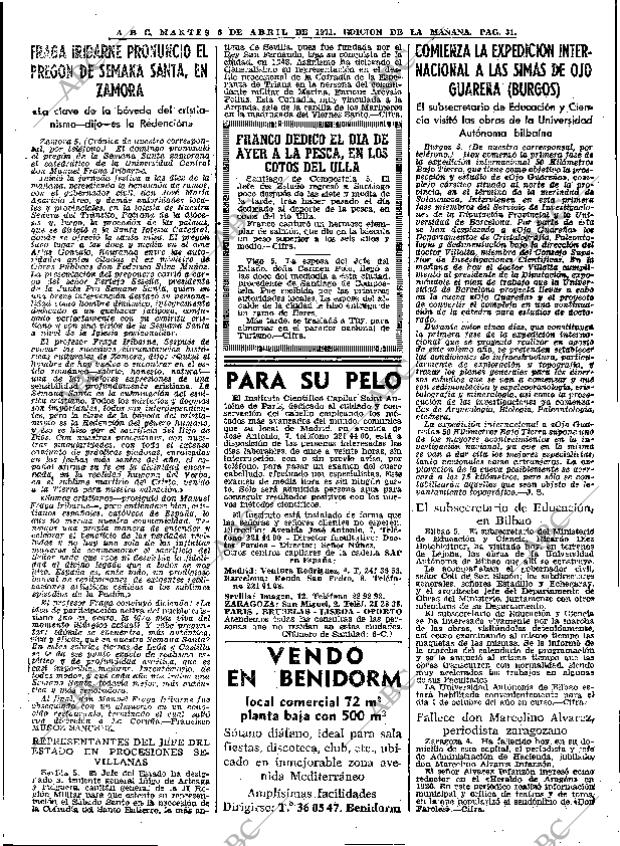 ABC MADRID 06-04-1971 página 31