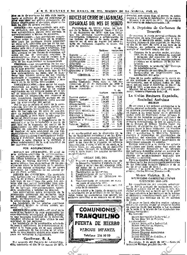 ABC MADRID 06-04-1971 página 48