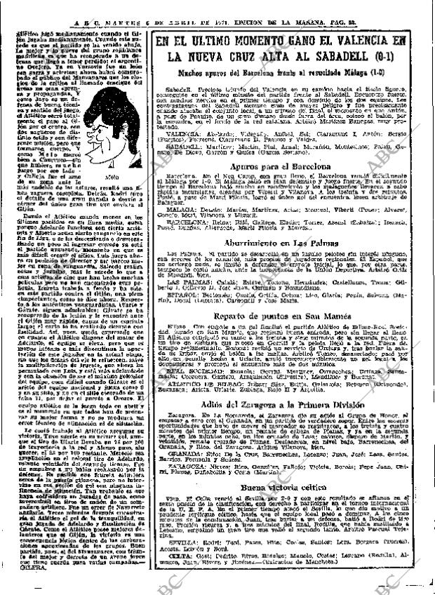 ABC MADRID 06-04-1971 página 52